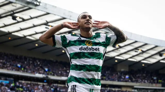 Adam Idah was the Celtic hero in the most recent Old Firm final