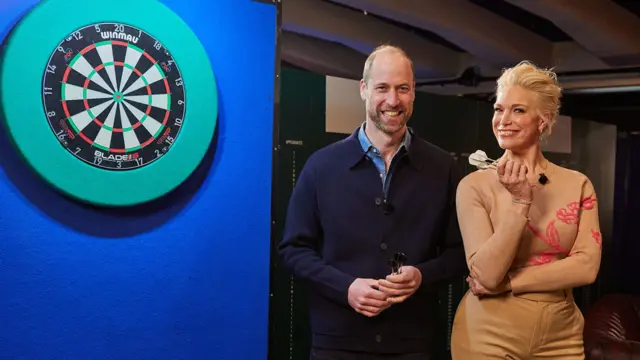 Prince William and Hannah Waddingham