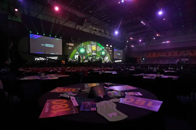 Stage is set at Alexandra Palace