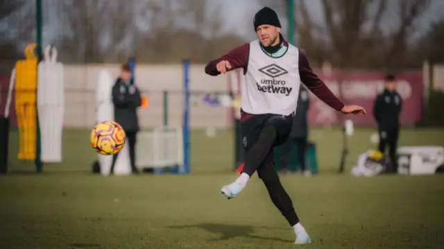 West Ham striker Niclas Fullkrug