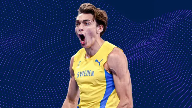 Mondo Duplantis graphic