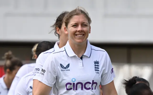 England captain Heather Knight