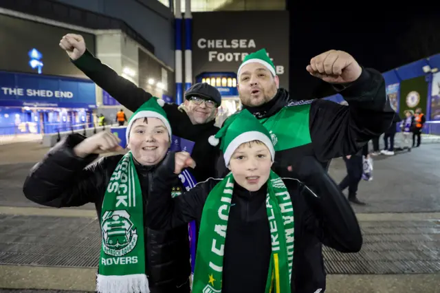 Shamrock Rovers fans