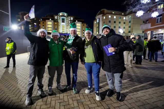 Shamrock Rovers fans