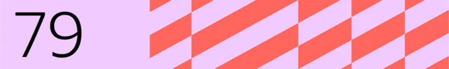 The number 79 is shown on a pink background with red rectangles