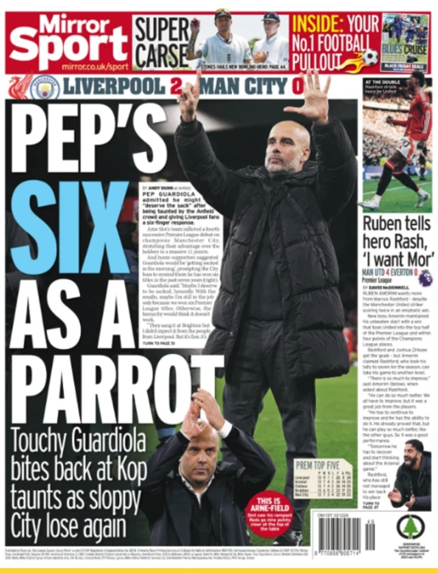 Mirror back page