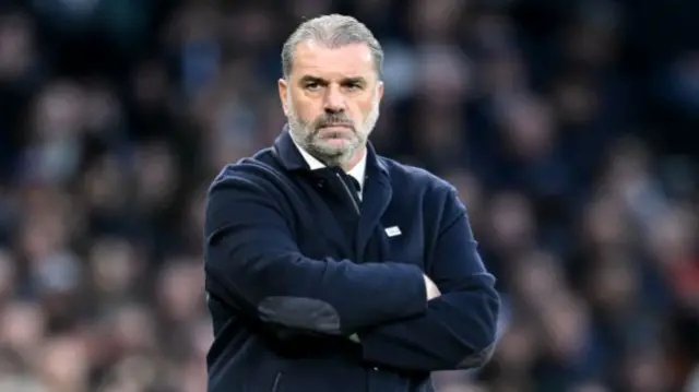 Ange Postecoglou with his arms crossed