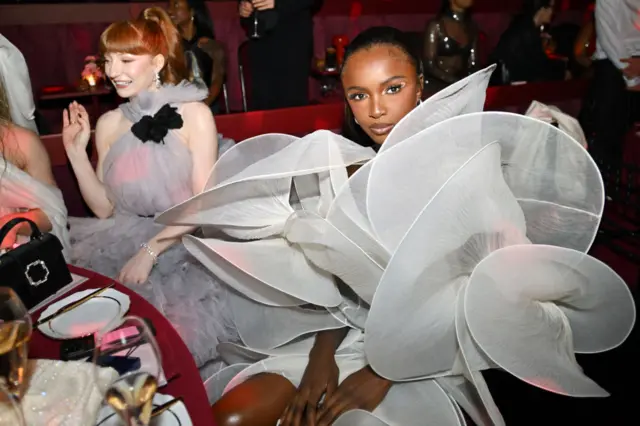 Leomie Anderson attends The Fashion Awards 2024 presented by Pandora at Royal Albert Hall on December 02, 2024 in London, England.