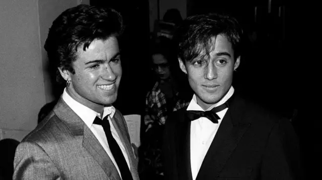 George Michael and Andrew Ridgely