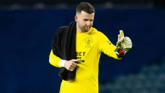 Liam Kelly celebrates