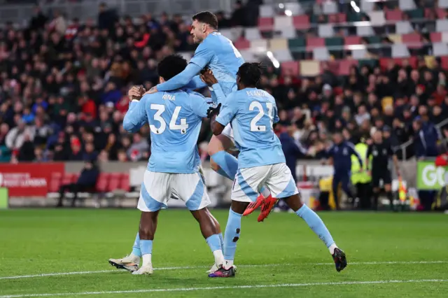 Nottingham Forest celebrate