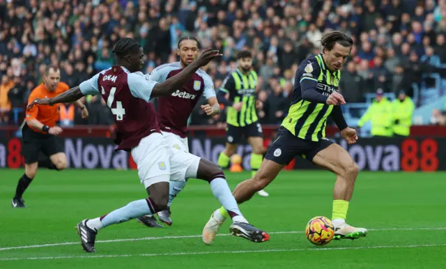 Amadou Onana and Jack Grealish