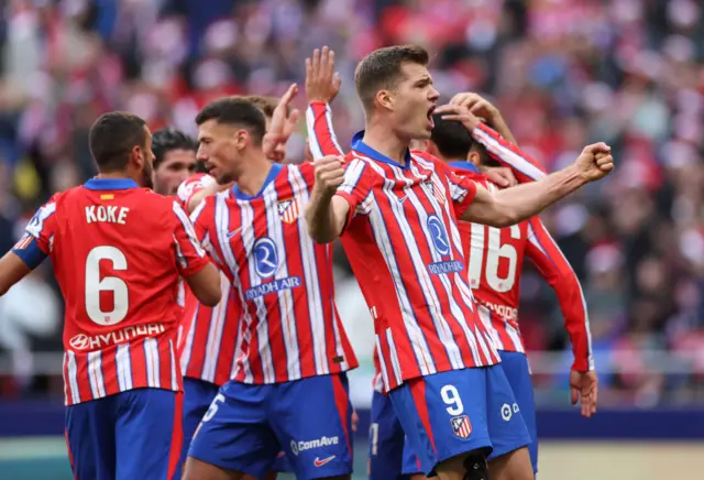 Atletico celebrate