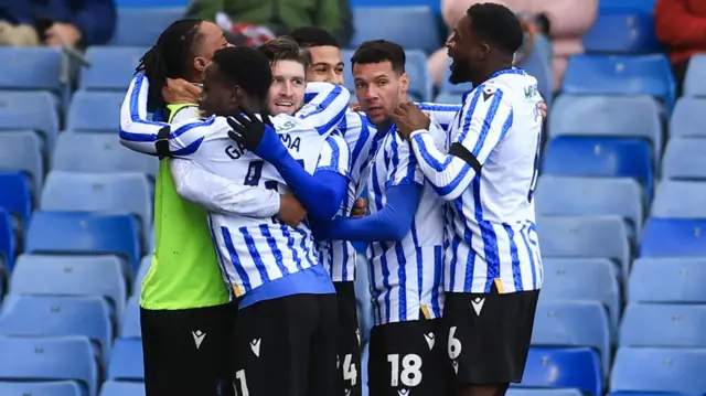 Sheffield Wednesday celebrate