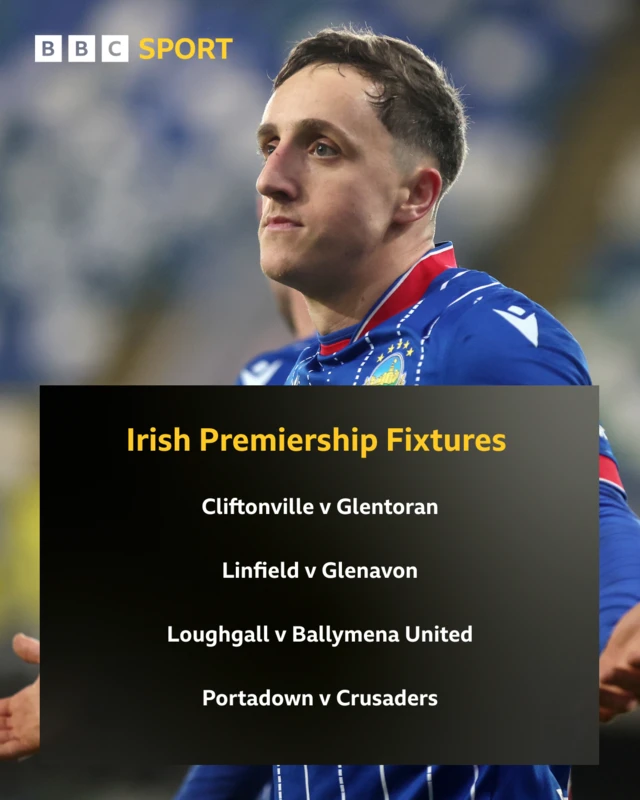 Irish Premiership Fixtures