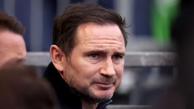 Coventry City boss Frank Lampard looks dejected