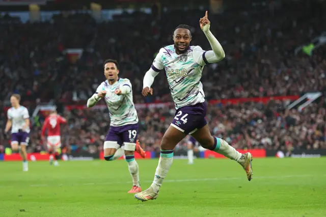 Antoine Semenyo of AFC Bournemouth celebrates