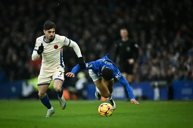 Pedro Neto (L) fights for the ball