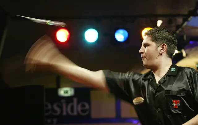 Gary Anderson at Lakeside