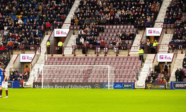 Gorgie Ultras section