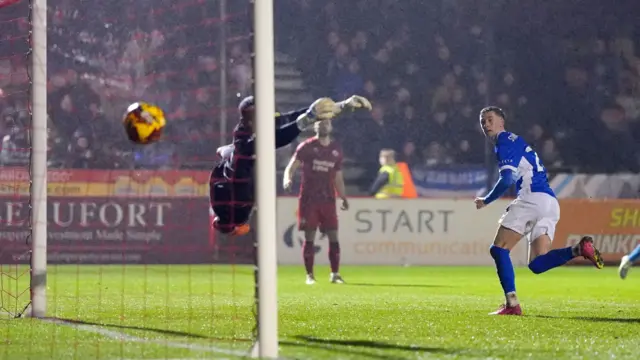 Jay Stansfield scores for Birmingham