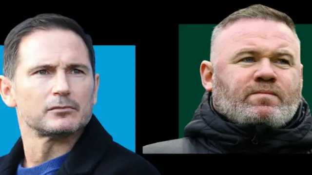 Split image of Frank Lampard and Wayne Rooney