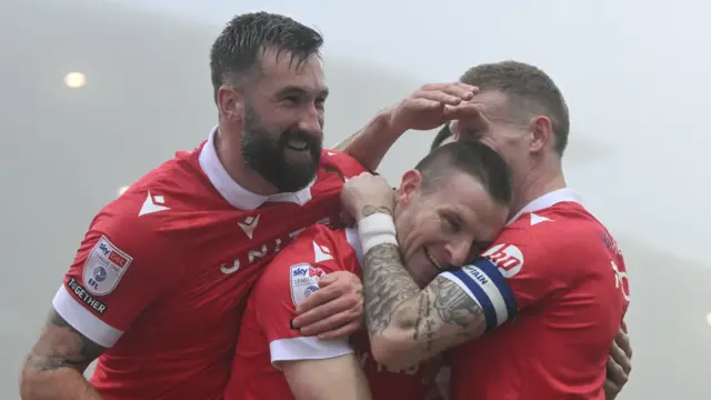 Wrexham celebrate