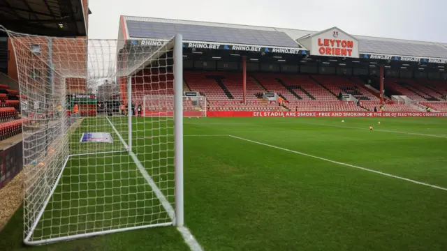 A general view of Leyton Orient's Gaughan Group Stadium