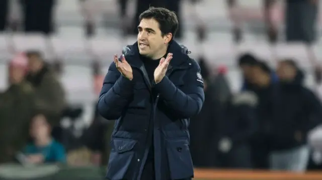 Head Coach Andoni Iraola of Bournemouth after his sides 0-0 draw