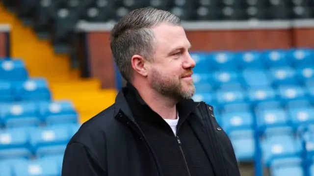 Aberdeen Manager Jimmy Thelin ahead of a William Hill Premiership match between Kilmarnock and Aberdeen at Rugby Park, on December 26, 2024, in Kilmarnock, Scotland. (Photo by Roddy Scott / SNS Group)