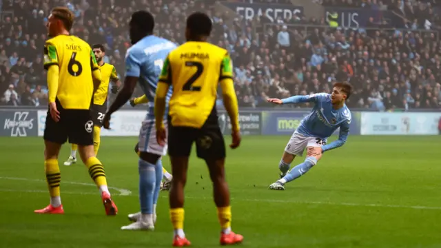 Josh Eccles scores for Coventry