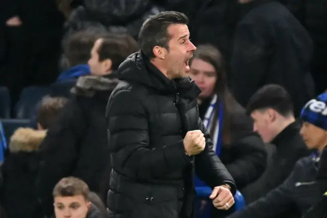 Marco Silva fist pumping