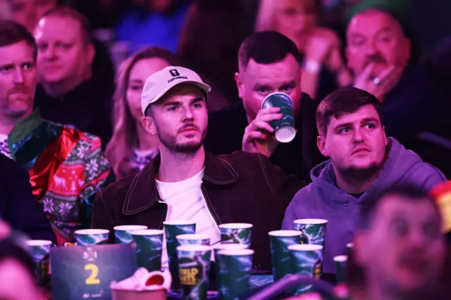 James Maddison at Alexandra Palace