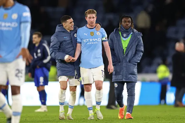 Phil Foden and Kevin de Bruyne