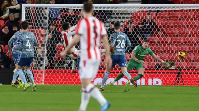 Tom Cannon scores for Stoke