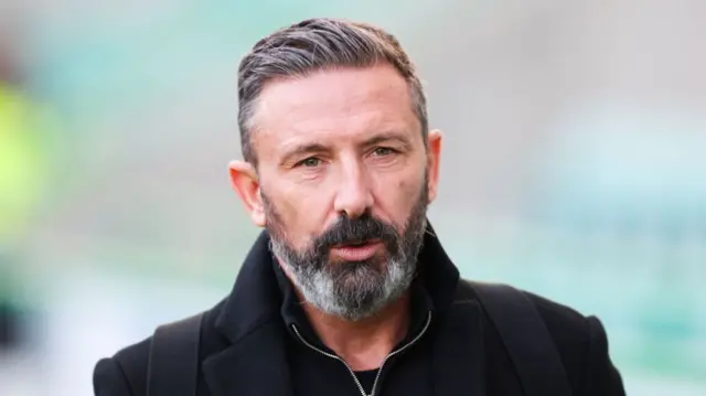 EDINBURGH, SCOTLAND - DECEMBER 29: Kilmarnock manager Derek McInnes during a William Hill Premiership match between Hibernian and Kilmarnock at Easter Road, on December 29, 2024, in Edinburgh, Scotland. (Photo by Roddy Scott / SNS Group)