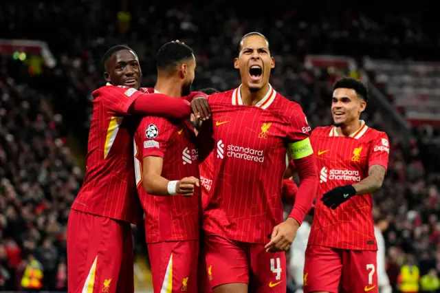 Liverpool celebrate