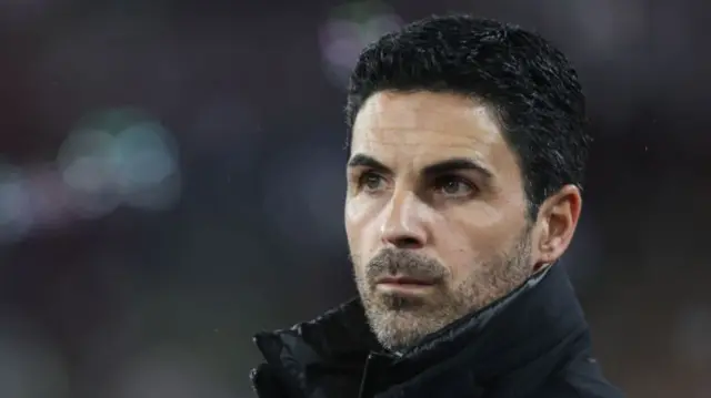 Arsenal manager Mikel Arteta