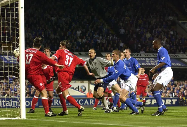 Darren Bent scores for Ipswich