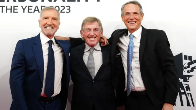 Alan Hansen, right, pictured with former Liverpool team-mates Kenny Dalglish, centre, and Graeme Souness