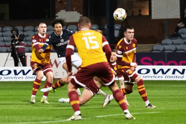 Adewumi bends in the opener for Dundee