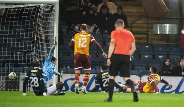 Motherwell goal