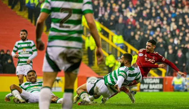 Carter-Vickers made a crucial block to deny Aberdeen striker Ester Sokler late in the game