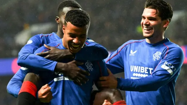 Rangers celebrate