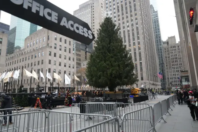 Christmas tree at Rockefeller Center