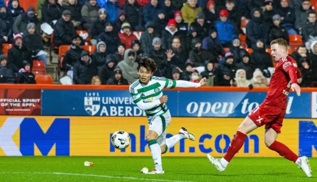 Hatate scores for Celtic