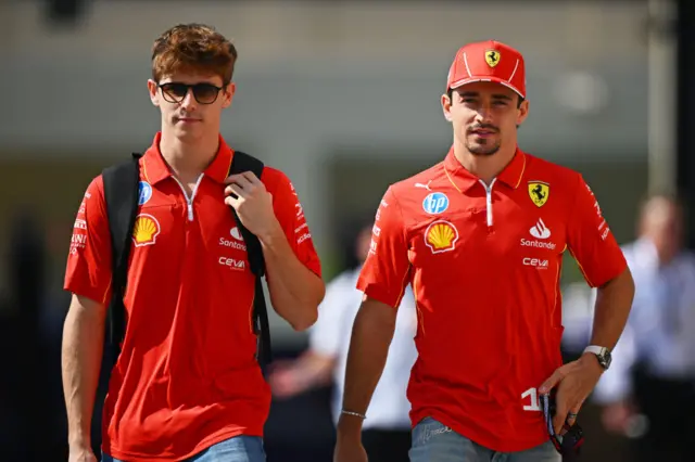 Arthur and Charles Leclerc