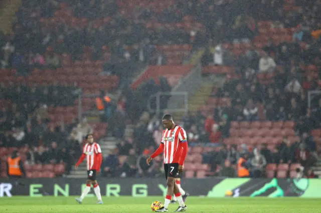 Joe Aribo looking dejected