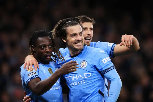 Man City celebrate