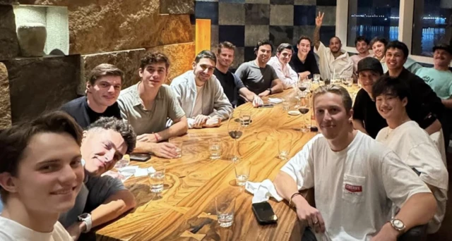 F1 drivers' dinner